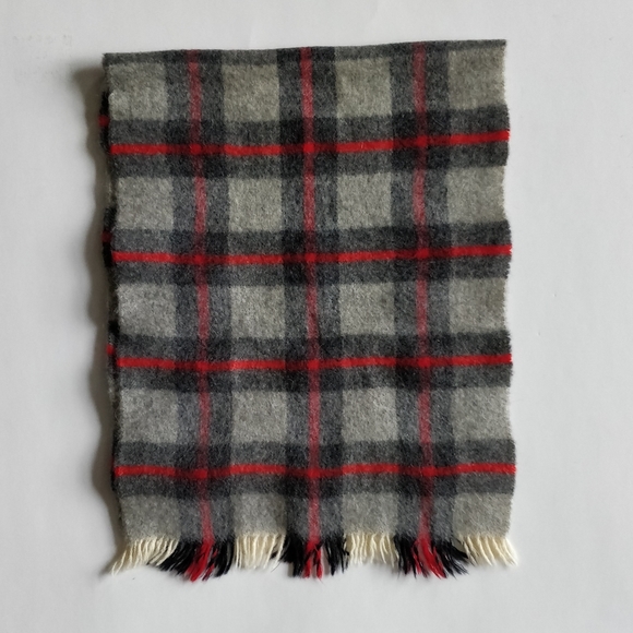 Vtg 50 Holt Renfrew Scotland Tartan Cashmere scarf - Picture 4 of 6